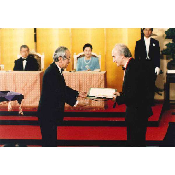 1991 Entrega del Praemium Imperiale, the Japan Art Association,