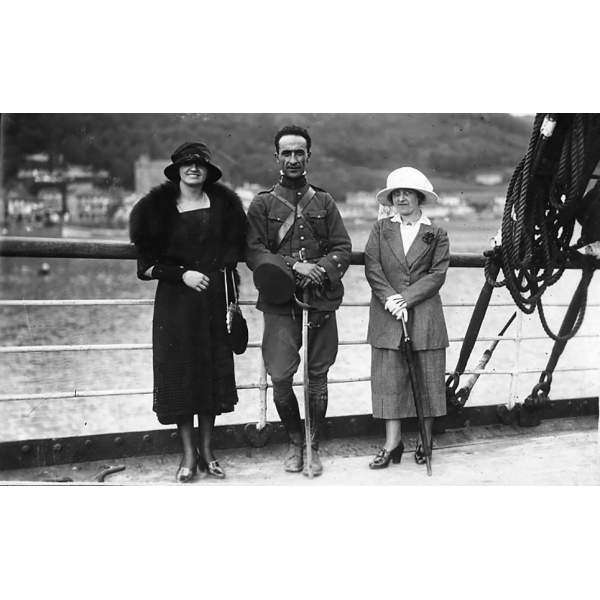 Carmen Juantegui y Pedro Chillida, padres del artista