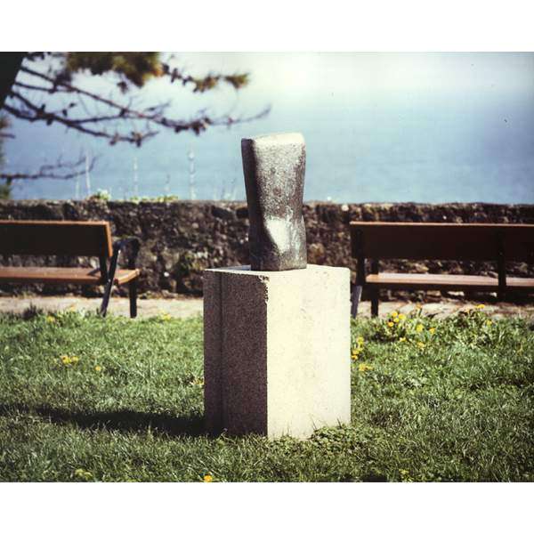 The sculpture Torso, in Mount Urgull, San Sebastian