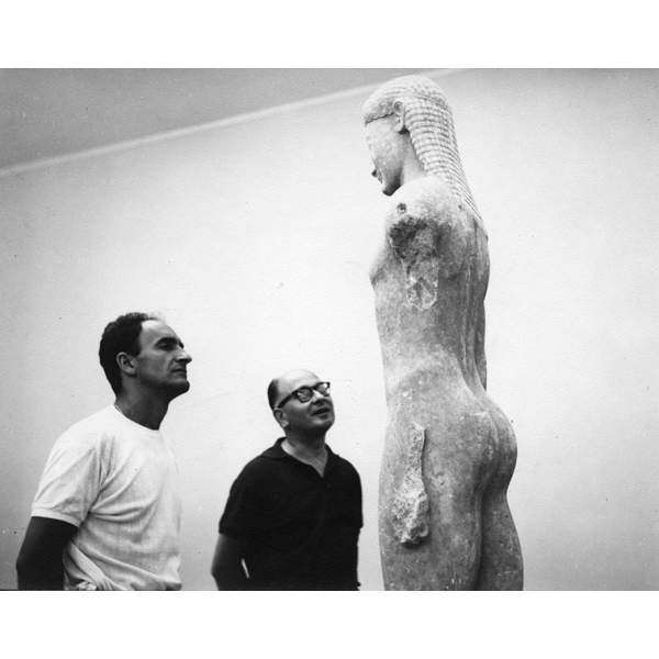 With Louis Clayeux in Delphi