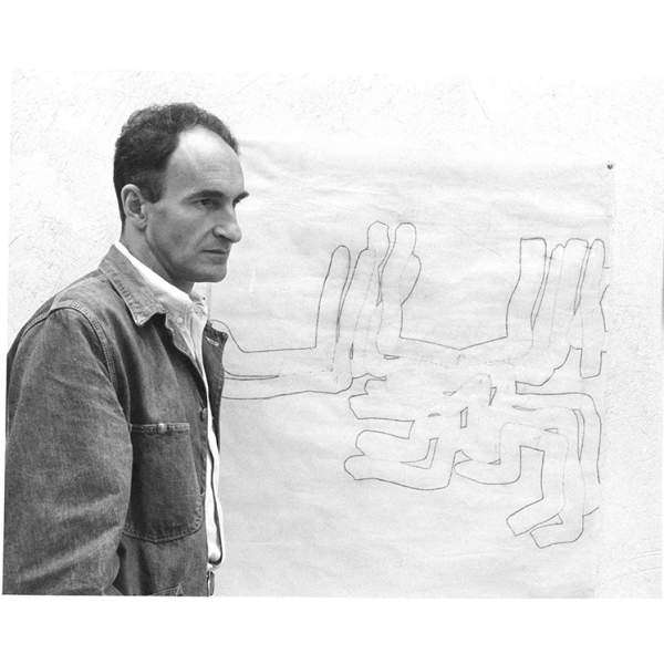 Eduardo Chillida by one of his drawings