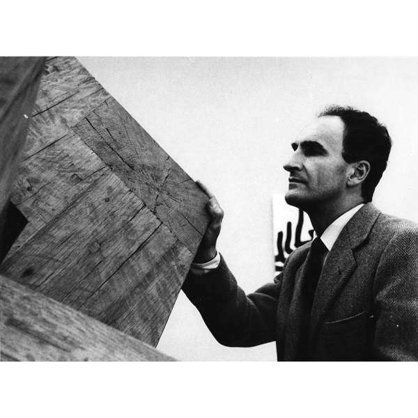 Chillida at the Galerie Maeght, Paris