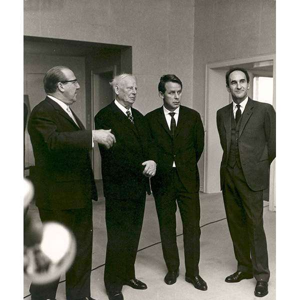 During the ceremony of Der Große Kunstpreis des Landes Nordrhein-Westfalen