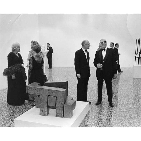 Installation view of the retrospective held at the Museum of Fine Arts Houston
