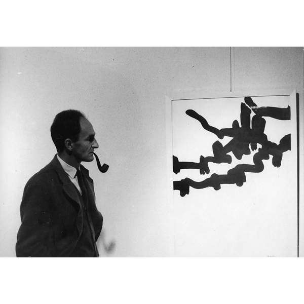 In the Chillida exhibition at the Wilhelm Lehmbruck Museum, Duisburg