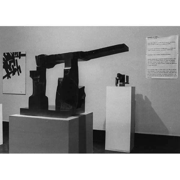 Installation view of the II collective show Nuevas Formas at HISA, Madrid