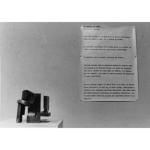 Installation view of the II collective show Nuevas Formas at HISA, Madrid