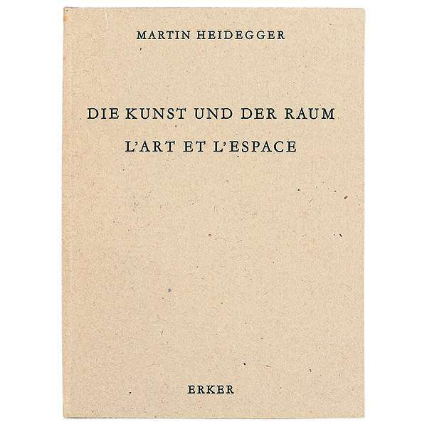 Cover of Die Kunst und der Raum [Art and Space]