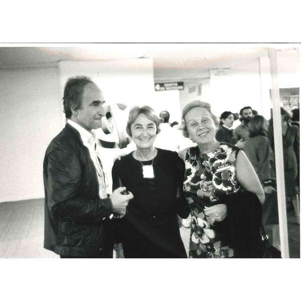 Chillida and Pilar at FIAC ´77, Paris