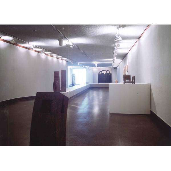 Installation view of the exhibition Chillida: Questions and Space at the Tasende Gallery, La Jolla