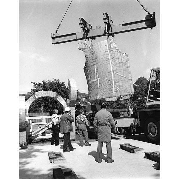 Installation of La casa de Goethe [Goethe's House] in Frankfurt